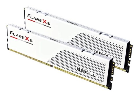 G.SKILL G.SKILL FLARE X5 AMD DDR5 2X48GB 6000MHZ CL30 EXPO WHITE F5-6000J3036F48GX2-FX5W G.SKILL G.SKILL FLARE X5 AMD DDR5 2X48GB 6000MHZ CL30 EXPO WHITE F5-6000J3036F48GX2-FX5W