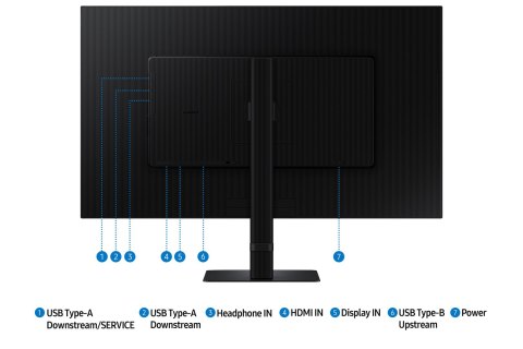 Samsung MONITOR SAMSUNG LED 32" LS32D600EAUXEN 100Hz