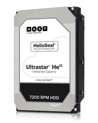 Western Digital Dysk serwerowy HDD Western Digital Ultrastar DC HC520 (He12) HUH721212ALE600 (12 TB; 3.5"; SATA III) (WYPRZEDAŻ)