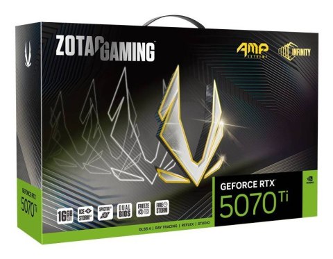 ZOTAC Karta graficzna ZOTAC GAMING GeForce RTX 5070 Ti 16GB AMP Extreme INFINITY ZOTAC Karta graficzna ZOTAC GAMING GeForce RTX 5070 Ti 16GB AMP Extreme INFINITY