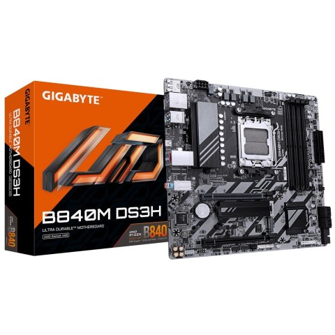 Gigabyte Płyta główna Gigabyte B840M DS3H Gigabyte Płyta główna Gigabyte B840M DS3H