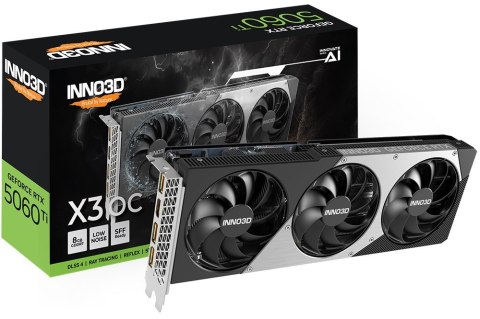 INNO3D Karta graficzna INNO3D RTX 5060 Ti X3 OC 8GB INNO3D Karta graficzna INNO3D RTX 5060 Ti X3 OC 8GB