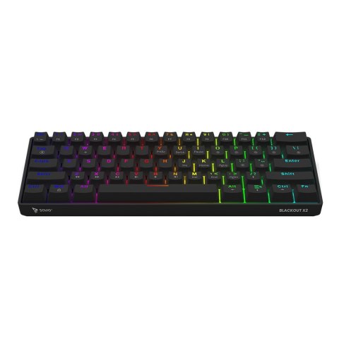 SAVIO SAVIO KLAWIATURA MECHANICZNA BLACKOUT X2 OUTEMU BLUE HOT SWAP SAVIO SAVIO KLAWIATURA MECHANICZNA BLACKOUT X2 OUTEMU BLUE HOT SWAP