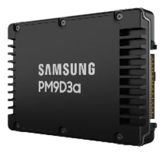 Samsung SemiConductor Dysk SSD Samsung PM9D3a 3.84TB U.2 (15mm) NVMe Gen5 MZWL63T8HFLT-00AW7 (DWPD 1)