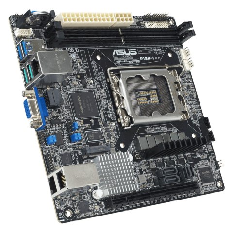 ASUS Płyta główna Asus P13R-I 1x LGA1700 Intel Xeon E-24XX C262 (2xDIMM, 6x SATA, 1xM.2, 2x1GbE, ASMB11-iKVM, miniITX) ASUS Płyta główna Asus P13R-I 1x LGA1700 Intel Xeon E-24XX C262 (2xDIMM, 6x SATA, 1xM.2, 2x1GbE, ASMB11-iKVM, miniITX)
