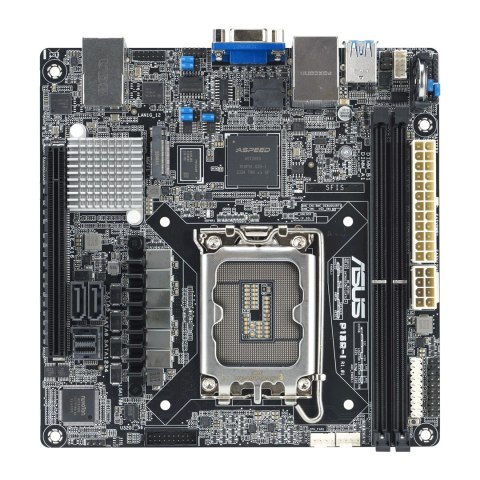 ASUS Płyta główna Asus P13R-I 1x LGA1700 Intel Xeon E-24XX C262 (2xDIMM, 6x SATA, 1xM.2, 2x1GbE, ASMB11-iKVM, miniITX) ASUS Płyta główna Asus P13R-I 1x LGA1700 Intel Xeon E-24XX C262 (2xDIMM, 6x SATA, 1xM.2, 2x1GbE, ASMB11-iKVM, miniITX)