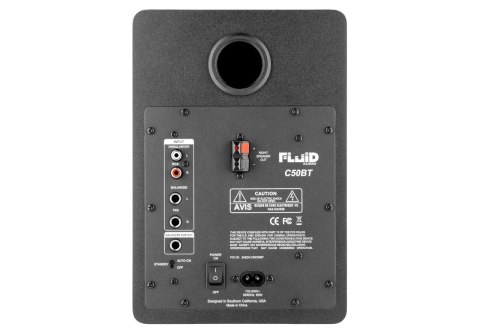 FLUID AUDIO Fluid Audio C50BT - Aktywny 5-calowy dwudrożny monitor referencyjny studyjny z Bluetooth (para) FLUID AUDIO Fluid Audio C50BT - Aktywny 5-calowy dwudrożny monitor referencyjny studyjny z Bluetooth (para)