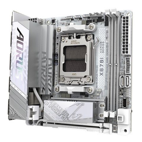 Gigabyte Płyta główna Gigabyte X870I AORUS PRO ICE (WYPRZEDAŻ) Gigabyte Płyta główna Gigabyte X870I AORUS PRO ICE (WYPRZEDAŻ)