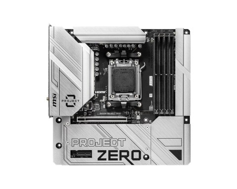 MSI Płyta główna MSI B650M PROJECT ZERO MSI Płyta główna MSI B650M PROJECT ZERO