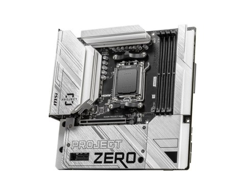 MSI Płyta główna MSI B650M PROJECT ZERO MSI Płyta główna MSI B650M PROJECT ZERO