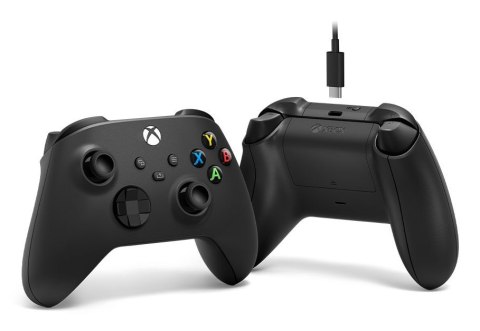 Microsoft Microsoft Xbox Series X kontroler bezprzewodowy + USB-C (WYPRZEDAŻ) Microsoft Microsoft Xbox Series X kontroler bezprzewodowy + USB-C (WYPRZEDAŻ)