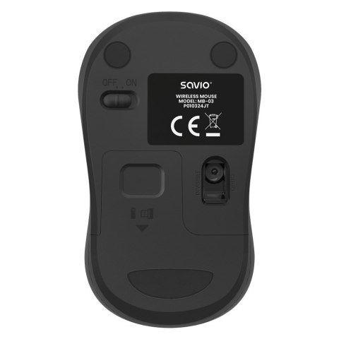 SAVIO SAVIO MYSZ BEZPRZEWODOWA MB-03 SAVIO SAVIO MYSZ BEZPRZEWODOWA MB-03