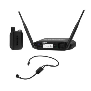 SHURE Shure GLXD14+E/PGA31-Z4 - Cyfrowy system bezprzewodowy DUAL BAND z nadajnikiem bodypack i mikrofonem nagłownym