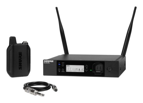 SHURE Shure GLXD14R+E-Z4 - Cyfrowy system bezprzewodowy DUAL BAND z nadajnikiem bodypack i kablem gitarowym W302