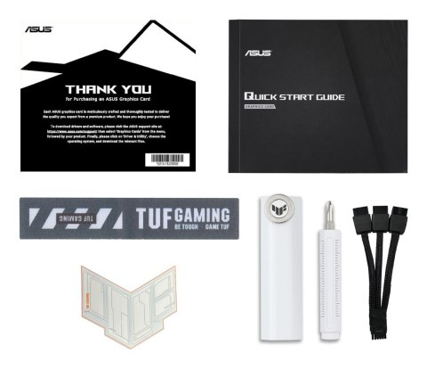 ASUS Karta graf. ASUS TUF GAMING RTX 5070 Ti 16GB OC WH. ASUS Karta graf. ASUS TUF GAMING RTX 5070 Ti 16GB OC WH.