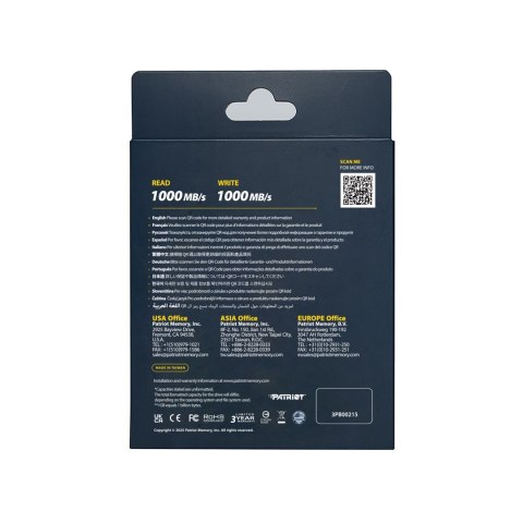 Patriot Memory Patriot Transporter LT 2TB USB3.2 Type-C SSD 1000 M Patriot Memory Patriot Transporter LT 2TB USB3.2 Type-C SSD 1000 M