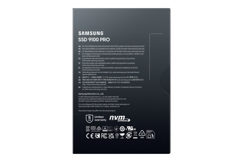 Samsung Dysk SSD Samsung 9100 PRO 1TB NVMe M.2 PCIe 5.0