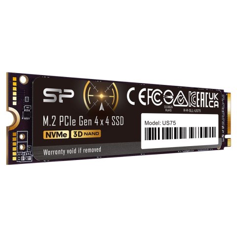 Silicon Power SSD Silicon Power US75 2TB M.2 Gen4 NVMe 7000/6500 MB/s (SP02KGBP44US7505) Silicon Power SSD Silicon Power US75 2TB M.2 Gen4 NVMe 7000/6500 MB/s (SP02KGBP44US7505)