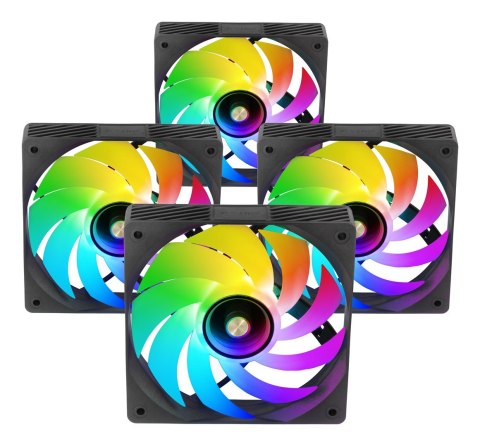 TACENS TACENS MARS MF-SI4KIT FANS 120 ARGB x4 BK- wentylatory+hub+pilot (TACMARS-MFSI4KIT) TACENS TACENS MARS MF-SI4KIT FANS 120 ARGB x4 BK- wentylatory+hub+pilot (TACMARS-MFSI4KIT)