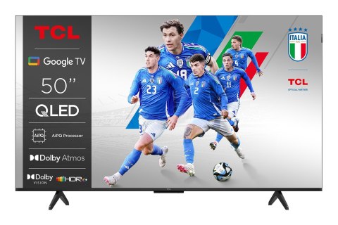 TCL Telewizor TCL 50P79K QLED 50" 4K Ultra HD Google TV Dolby Vision DVB-T2 Titan