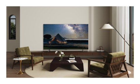 TCL Telewizor TCL 65P79K QLED 65" 4K Ultra HD Google TV Dolby Atmos DVB-T2 Metaliczny