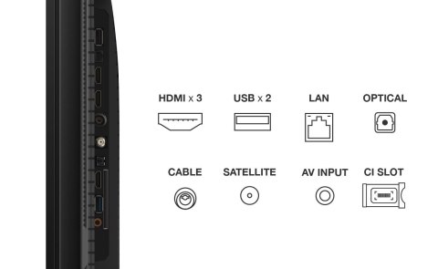 TCL Telewizor TCL 85C655 QLED 85'' 4K Ultra HD Google TV Dolby Atmos DVB-T2 Czarny (WYPRZEDAŻ)