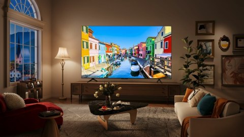 TCL Telewizor TCL 85C655 QLED 85'' 4K Ultra HD Google TV Dolby Atmos DVB-T2 Czarny (WYPRZEDAŻ)