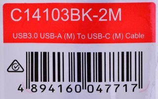 UNITEK UNITEK KABEL USB 3.1 TYP-A - TYP-C M/M 2M