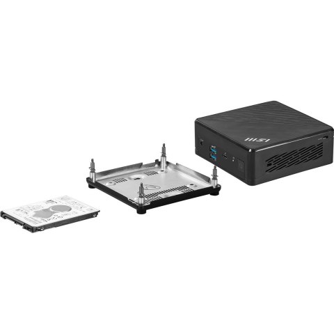 MSI MSI Cubi 5 12M-001EU i7-1255U 16GB SSD512GB M.2 Win11 Pro Black (WYPRZEDAŻ)