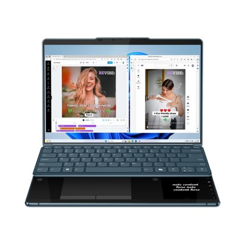 Lenovo Lenovo Yoga Book 9 13IMU9 Ultra 7 155U 2x 13.3" 2.8K OLED 400nits Glossy 60Hz 32GB LPDDR5x-7467 SSD512 Intel Arc Graphics Win11 