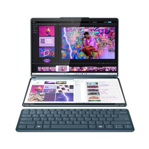 Lenovo Lenovo Yoga Book 9 13IMU9 Ultra 7 155U 2x 13.3" 2.8K OLED 400nits Glossy 60Hz 32GB LPDDR5x-7467 SSD512 Intel Arc Graphics Win11 