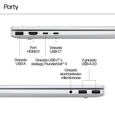 Hewlett-Packard HP Envy 17T-DA000 Ultra 7-155H 17.3"FHD Touch 16GB SSD512 BT Win11 Glacier Silver (REPACK) 2Y