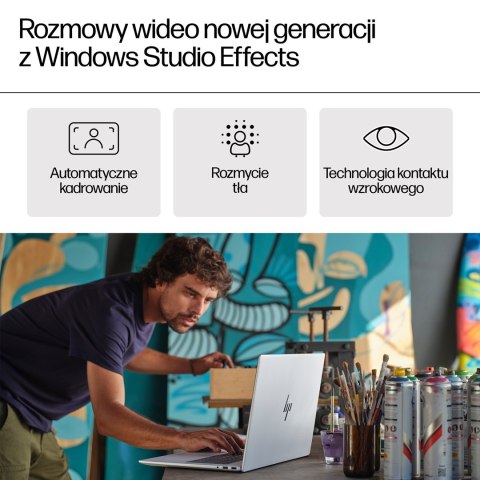 Hewlett-Packard HP Envy 17T-DA000 Ultra 7-155H 17.3"FHD Touch 16GB SSD512 BT Win11 Glacier Silver (REPACK) 2Y