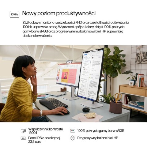 Hewlett-Packard MONITOR HP LED 23,8" S5 Pro 524pf (9D9L6A5)