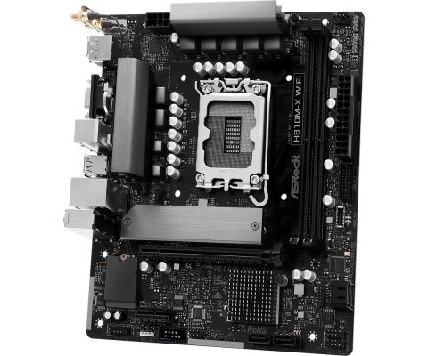 Asrock Płyta główna ASRock H810M-X WIFI Asrock Płyta główna ASRock H810M-X WIFI