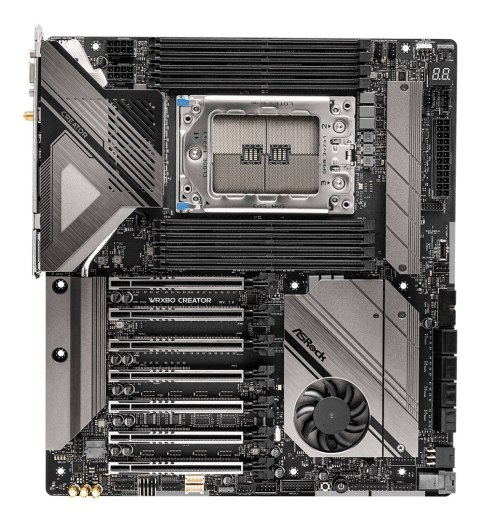 Asrock Płyta główna ASRock WRX80 CREATOR R2.0 (WYPRZEDAŻ) Asrock Płyta główna ASRock WRX80 CREATOR R2.0 (WYPRZEDAŻ)