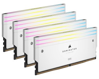 Corsair DOMINATOR TITANIUM RGB 64 GB (4x16 GB) DDR5 DRAM 6000 MT/s CL36 Intel XMP White