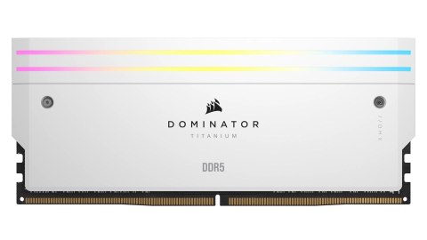 Corsair DOMINATOR TITANIUM RGB 64 GB (4x16 GB) DDR5 DRAM 6000 MT/s CL36 Intel XMP White Corsair DOMINATOR TITANIUM RGB 64 GB (4x16 GB) DDR5 DRAM 6000 MT/s CL36 Intel XMP White