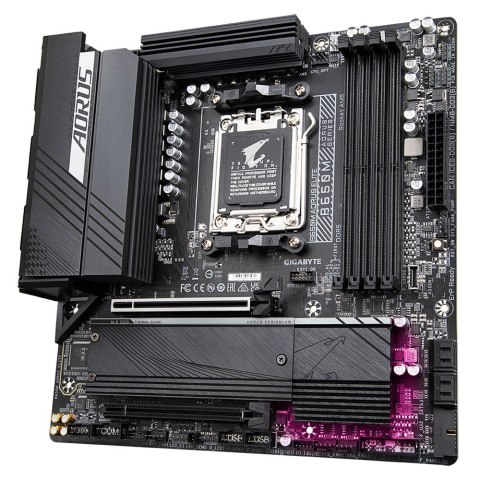 Gigabyte Płyta główna Gigabyte B650M AORUS ELITE Gigabyte Płyta główna Gigabyte B650M AORUS ELITE