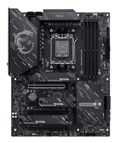 MSI Płyta główna MSI X870E GAMING PLUS WIFI MSI Płyta główna MSI X870E GAMING PLUS WIFI