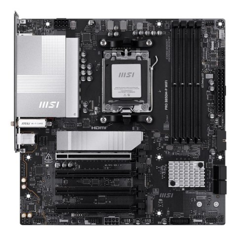 MSI Płyta główna MSI PRO B850M-P WIFI MSI Płyta główna MSI PRO B850M-P WIFI