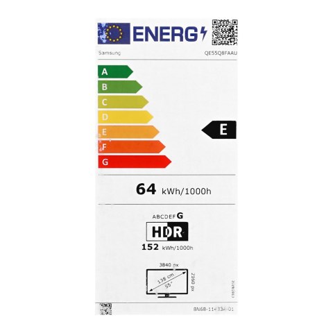 Samsung Telewizor Samsung QE55Q8FAAUXXH QLED 55'' 4K Ultra HD Tizen Q-Symphony Szary (MODEL 2025) Samsung Telewizor Samsung QE55Q8FAAUXXH QLED 55'' 4K Ultra HD Tizen Q-Symphony Szary (MODEL 2025)