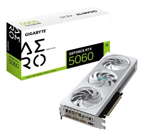 Gigabyte Karta graficzna Gigabyte GeForce RTX 5060 AERO OC 8GB