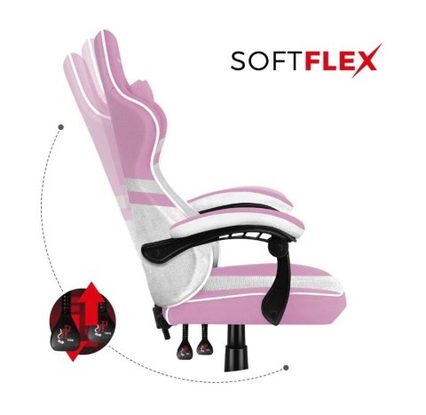 Huzaro Fotel gamingowy Huzaro Force 4.4 Pink Mesh (WYPRZEDAŻ)