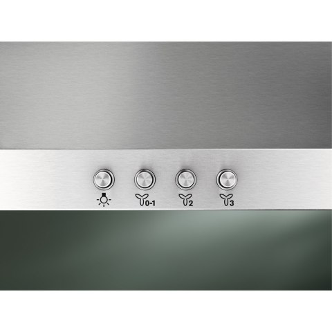Electrolux Okap kominowy ELECTROLUX LFC319X stalowy