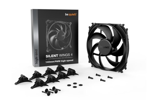 BE QUIET! WENTYLATOR BE QUIET! SILENT WINGS 4 140mm PWM HS
