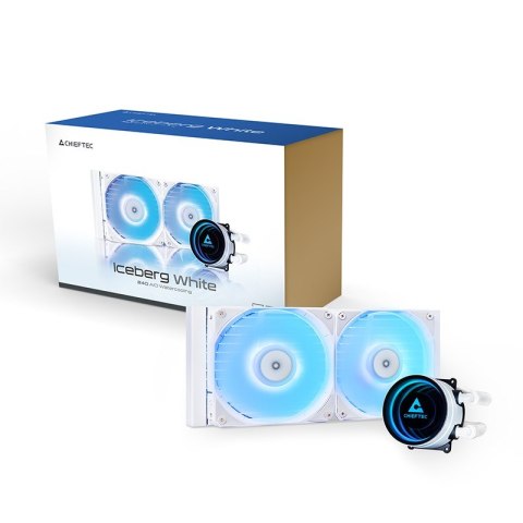 Chieftec Chłodzenie wodne Chieftec Iceberg 240 RGB white