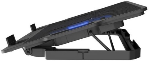 NATEC NATEC PODSTAWKA CHŁODZĄCA DIPPER 2 12.1-17.3'' Z WENTYLATOREM, PODŚWIETLENIE, USB