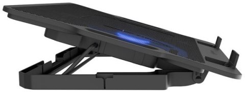 NATEC NATEC PODSTAWKA CHŁODZĄCA DIPPER 2 12.1-17.3'' Z WENTYLATOREM, PODŚWIETLENIE, USB