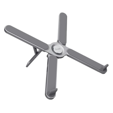 Trust Podstawka pod laptopa Trust MACY FOLDABLE METAL Grey
